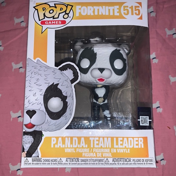 Pop games fortnite 515 P.A.N.D.A TEAM LEADER - Picture 1 of 16